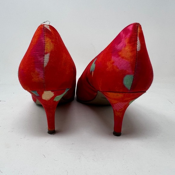 Unisa Blue Pink Heels Classic Pump Design - Picture 3 of 7